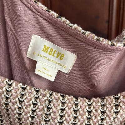 LOT 151: Cali Paris Floral Brown Top, Krarkorum Black and White Dress, J Crew Green Velvet Blazer, Anthropologie Mini Dress and More