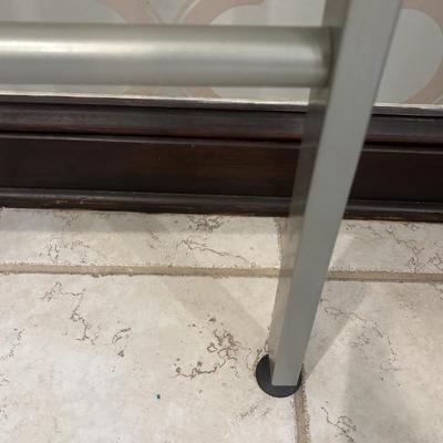 LOT 157: Afred Gockel Life Study I Print & Stainless-Steel Towel Bar