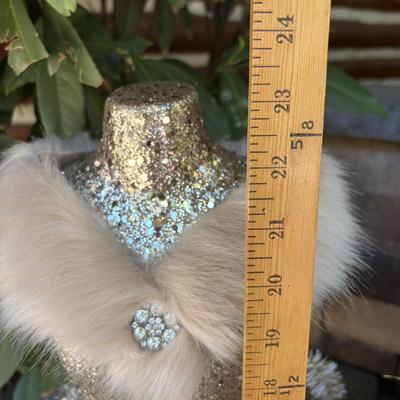 LOT 189: BEAUTIFUL! Christmas Tree Dress Forms