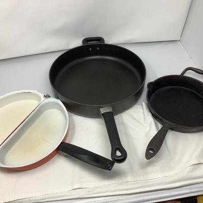 Kingsford Cast Iron Pan, Omelette Pan, Venda Frying Pan