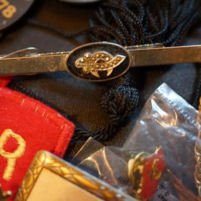 ZOR SHRINER COLLECTIBLE LOT. INCLUDES LADIES ITEMS ALSO. MOST FROM THE 70'S