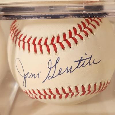 Lot of 4 OMLB Signed Autographed Baseballs Grant jackson, Tim Hulett, Pat Kelly, Jim Gentile