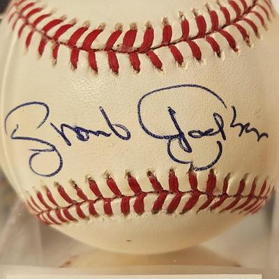 Lot of 4 OMLB Signed Autographed Baseballs Grant jackson, Tim Hulett, Pat Kelly, Jim Gentile