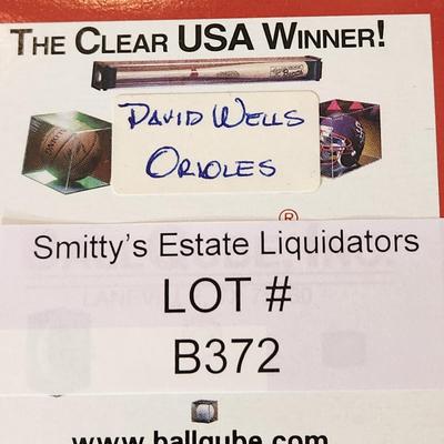 Lot of 4 OMLB Signed Autographed Baseballs Jeff Reboulet , Jamie Moyer, Arthur Rhodes, David Wells