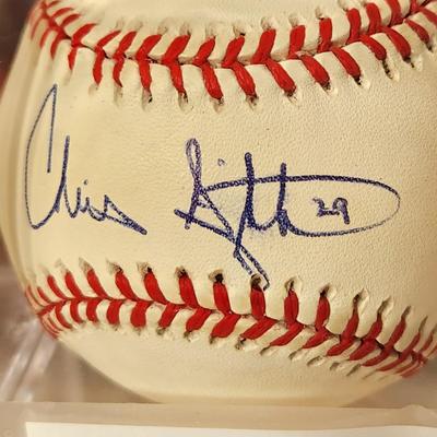 Lot of 4 OMLB Signed Autographed BaseballsJulio Moreno, Chis Singleton, Willis Otanez, Jeff Conine