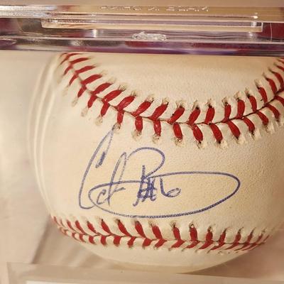Lot of 4 OMLB Signed Autographed Baseballs Jason Werth, Melvin Rosario, Calvin Pickering, Len Sakata