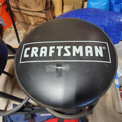 2 Craftsman Garage Shop Stools 1 Craftsman Tool Bag