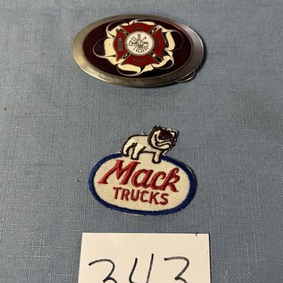 Firefighter Belt Buckle