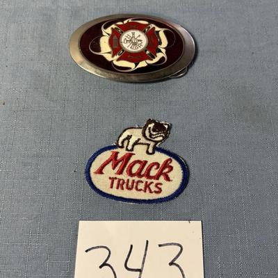 Firefighter Belt Buckle