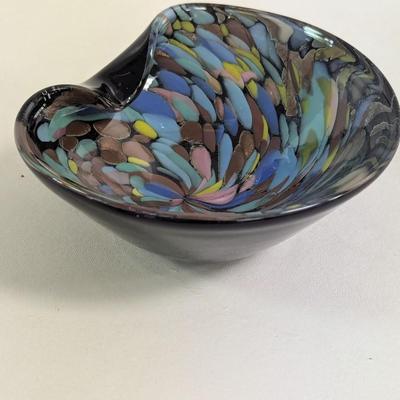 Murano Glass Milliaccio Venezia Dish #34
