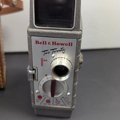 Bell & Howell Two Twenty 8mm Movie Camera