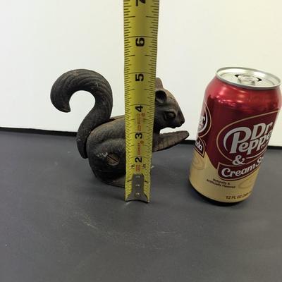 Vintage Cast Iron Squirrel Nutcracker