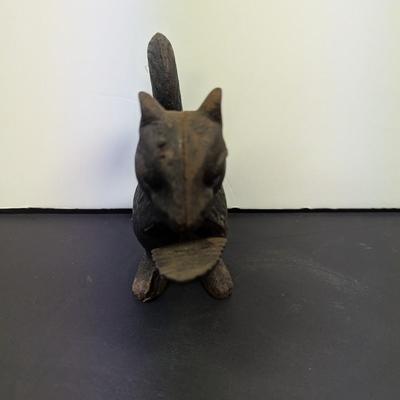 Vintage Cast Iron Squirrel Nutcracker