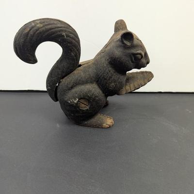 Vintage Cast Iron Squirrel Nutcracker
