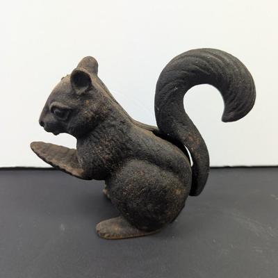Vintage Cast Iron Squirrel Nutcracker
