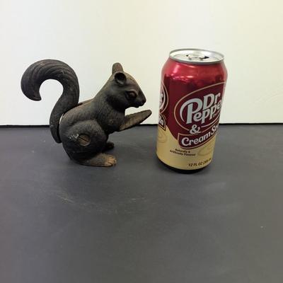 Vintage Cast Iron Squirrel Nutcracker
