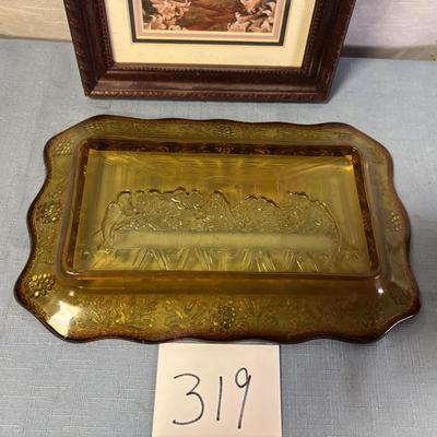 Vintage Last Supper Bread Plate and More