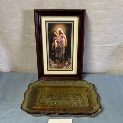 Vintage Last Supper Bread Plate and More