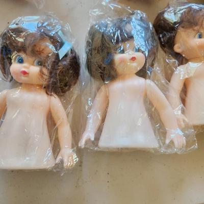 lot of 25 Vintage Fibre Craft Air Freshener Dolls