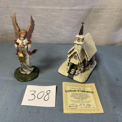 Collectable Angel and Church