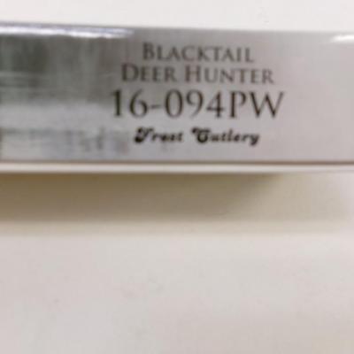 Set of 3 New Blacktail Deer Hunter Knives Frost Cutlery 16-094PW #25