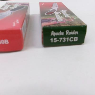 Set of 9 New Apache Raider Pocket Knives #28