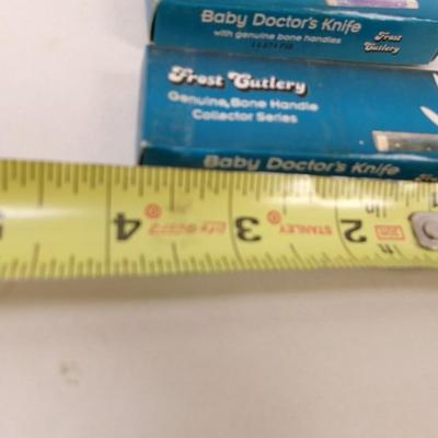 Set of 10 New B Pocket Baby Doctor's & Steel Warrior Pocket Knives Frost Cutlery #30