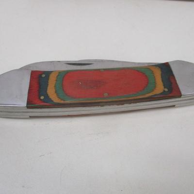 Three Blade Juggler Knife 8 1/2" Closed