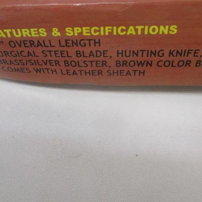 Chipaway Cutlery Hunter Knife 12" Overall Length