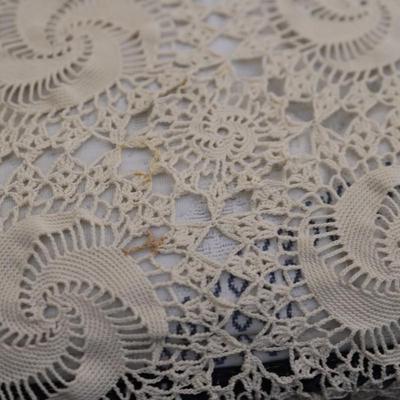 Vintage Crocheted Tablecloths