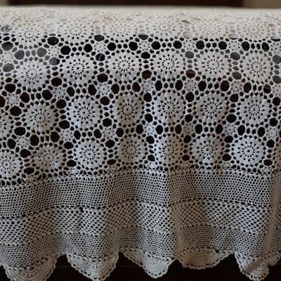 Vintage Crocheted Tablecloths