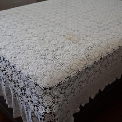 Vintage Crocheted Tablecloths