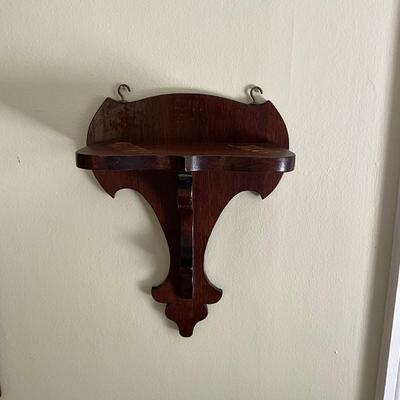 UD 768 Pair Of Wooden Wall Shelves