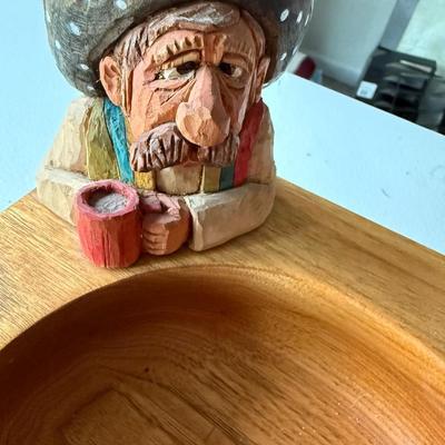 Mr. Coffee and Nut Cracker Bowl