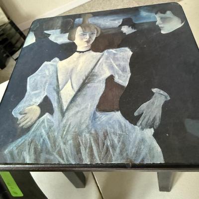 Stool and 12in Stepping Stool