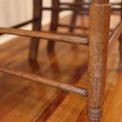 Five Eastlake Walnut Side Chairs