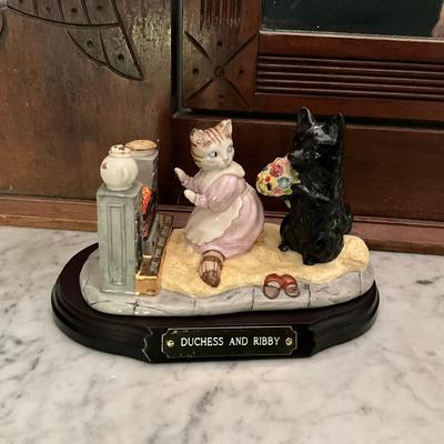UD773 Beatrix Potter "Duchess & Ribby" Beswick Ware Ltd. Ed.