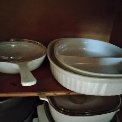 Vintage Corningware Blue Cornflower Print