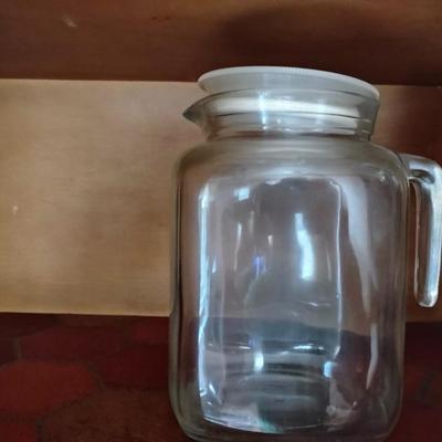 Vintage Glass Picther