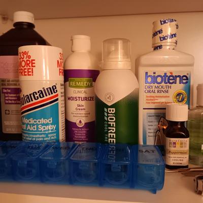 TOILETRIES AND OVER THE COUNTER MEDICINE