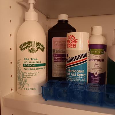 TOILETRIES AND OVER THE COUNTER MEDICINE