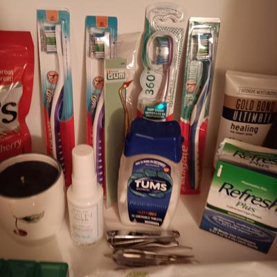 TOILETRIES AND OVER THE COUNTER MEDICINE