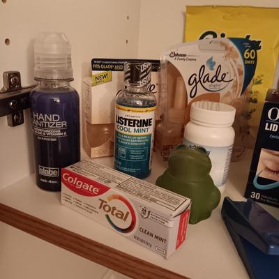 TOILETRIES AND OVER THE COUNTER MEDICINE