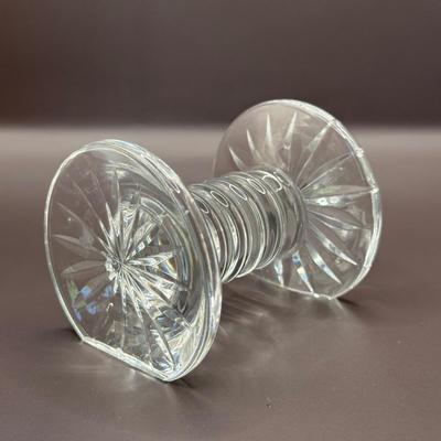 LOT 3D: Waterford Crystal Collection 1 Bowl, Candle Stick Holder & More