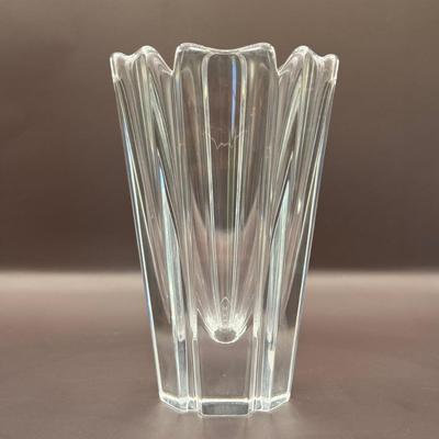 LOT 4D: Vintage Orrefors Crystal Bowls & Vase