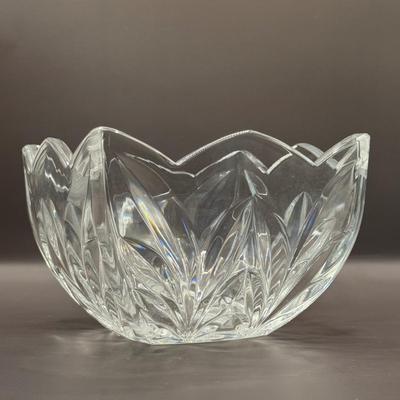 LOT 4D: Vintage Orrefors Crystal Bowls & Vase