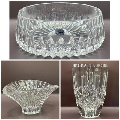LOT 5D: Vintage Royal Gallery, Mikasa & Gorham Crystal