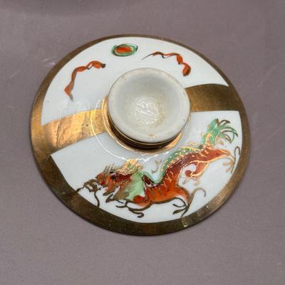 LOT 8D: Noritake Sylvia China Set, Vintage Chinese Cloisonne Chopsticks & More