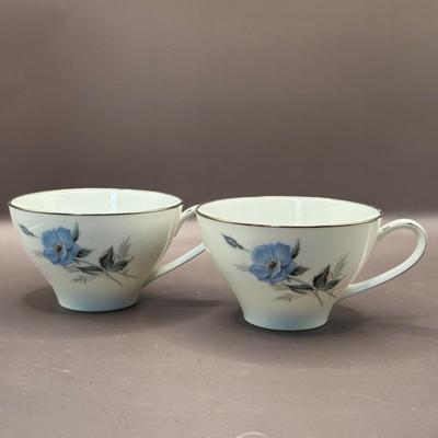 LOT 8D: Noritake Sylvia China Set, Vintage Chinese Cloisonne Chopsticks & More