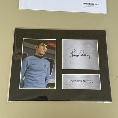 LOT 11P: Star Trek Decor - Wall Clocks, Poster, Framed Print & More
